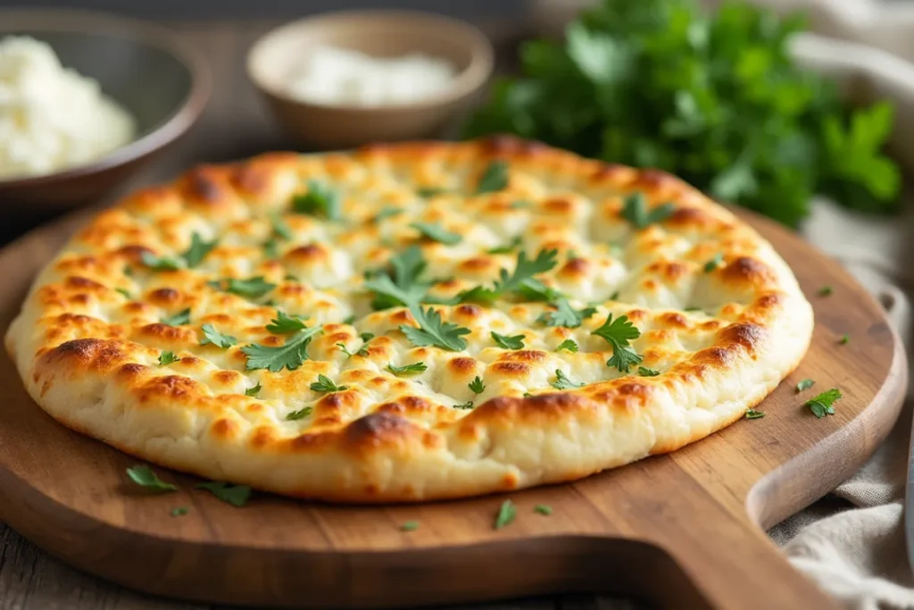 keto cottage cheese flatbread